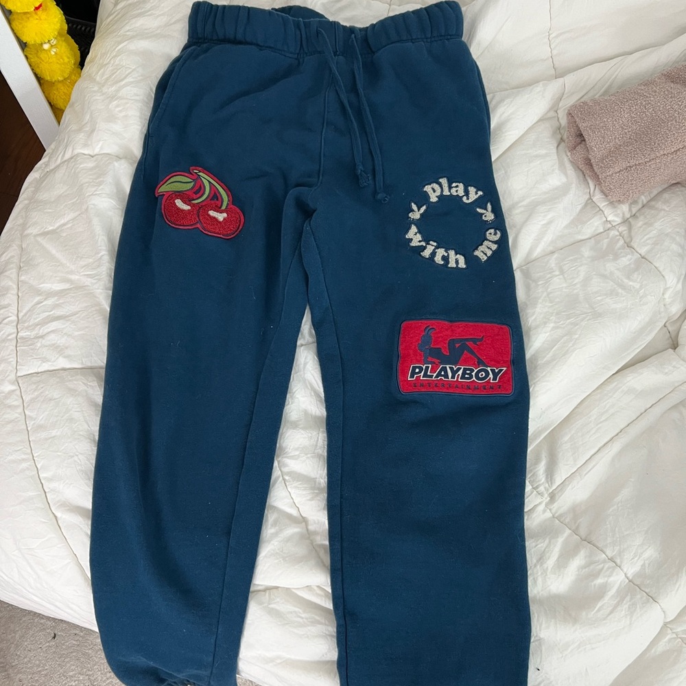 Playboy Patch Cherry Sweatpants
